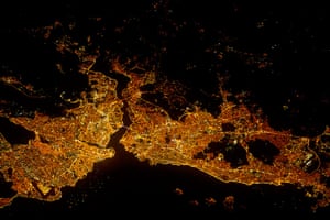 Satellite Eye: Istanbul at Night