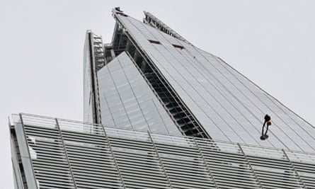 Prince Andrew abseils from 87th floor of Shard | Prince Andrew | The ...