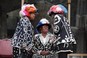 Pearly Kings and Queens : Perly Kings and Queens at Harvest Festival