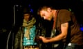 Afel Bocoum and Damon Albarn, Africa Express Festival in Glasgow, Scotland