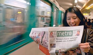 Straphanger: Saving Our Cities and Ourselves from the Automobile by Taras Grescoe - review 10 Commuter on the Paris Métro