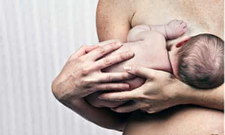 Mother Breastfeeding Newborn Baby (1-6 months)