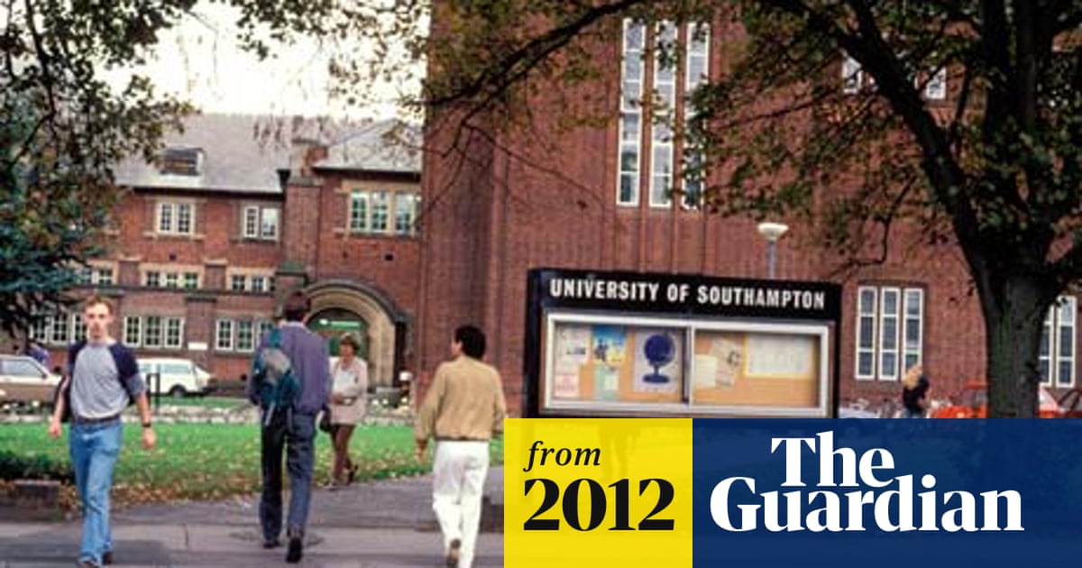 University of Southampton reveals fall in undergraduate intake | Higher  education | The Guardian
