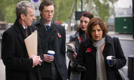 A scene from the final series of The Thick Of It