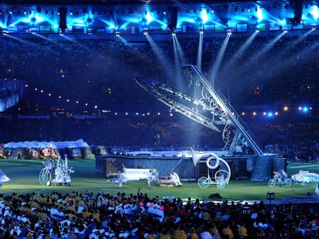 Paralympic Games closing Ceremony at the Olympic Stadium, London.