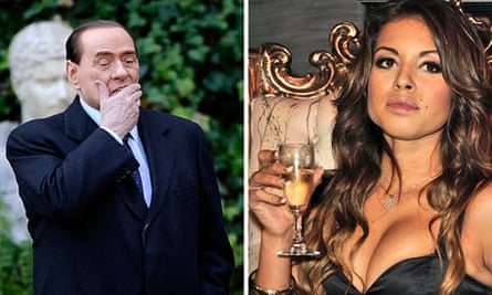 Silvio Berlusconi and Karima El Mahroug