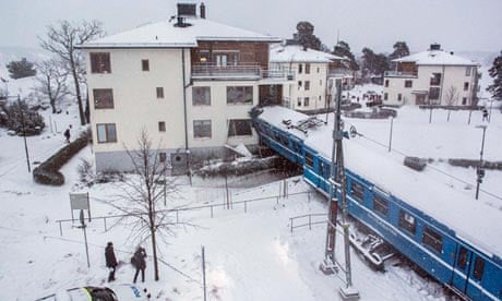 Stockholm train crash