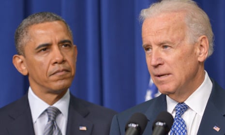 Vice President Joe Biden introduces President  Obama