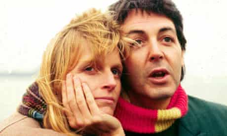 Sir Paul McCartney, and his late wife, Linda, in 1980