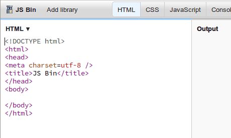 JS Bin is another interactive code editor, mainly for JavaScript-based prototyping and debugging