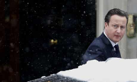 David Cameron leaves Downing Street to address the Commons on the Algerian hostage crisis