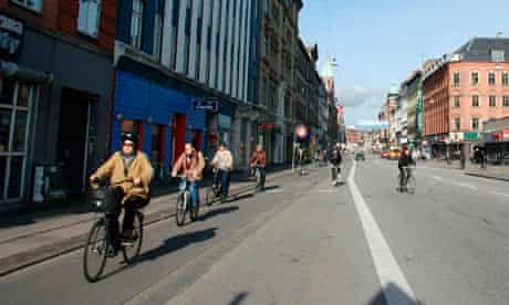 Cyclists in Copenhagen