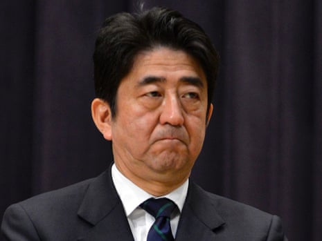 Japan's prime minister, Shinzo Abe.