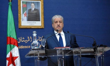 Abdelmalek Sellal, the Algerian prime minister, speaks to reporters at a press conference on the attack on In Amenas gas complex, in Algiers.