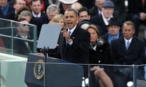 Obama S Second Inauguration We Are Made For This Moment Us News The Guardian