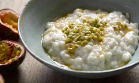 Hugh Fearnley-Whittingstall's coconut rice pudding