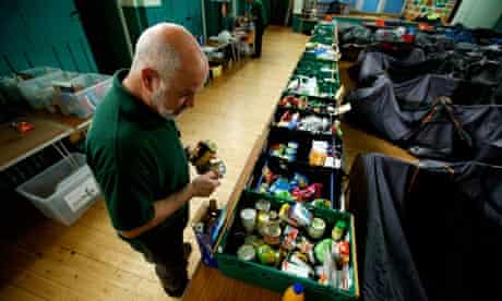 The Queen's Road Baptist Church food bank in Coventry