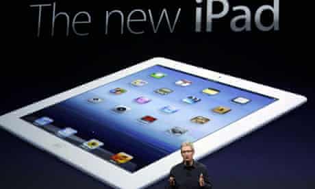 Tim Cook introduces the new iPad