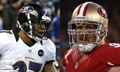 Baltimore Ravens vs San Francisco 49ers: key matchups | Super Bowl XLVII | The Guardian Baltimore Ravens vs San Francisco 49ers: key matchups | Super Bowl XLVII | The Guardian