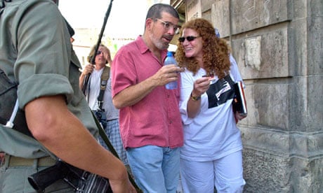 David Mamet in Jerusalem, 2002