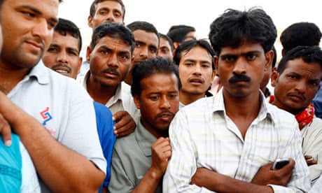 Migrant labourers, Dubai, 2008