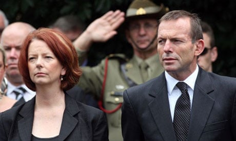 Tony Abbott has made his reply speech to Julia Gillard's election announcement
