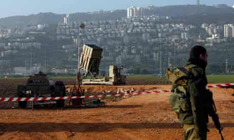 Israeli soldier near Haifa