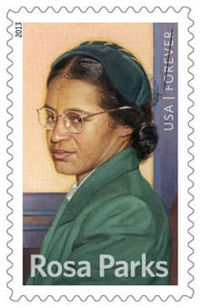 Rosa Parks forever USPS stamp