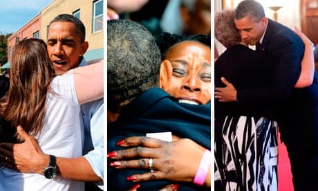 Obama hugs composite