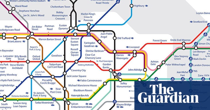 London Underground 14 Alternative Tube Maps News The Guardian