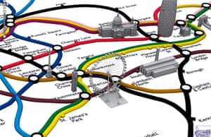 Alt tube maps: 3D map