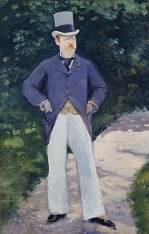 Manet: Portrait of M. Brun, 1879
