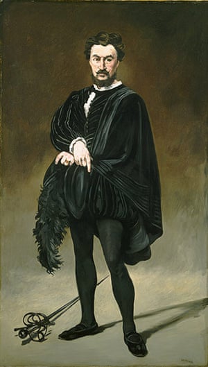 Manet: The Tragic Actor (Rouvière as Hamlet), 1865