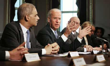 Joe Biden at gun control panel