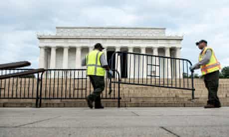 Lincoln Memorial closed shutdown