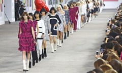 Karl Lagerfeld's spring/summer 2014 show for Chanel at Paris fashion week.