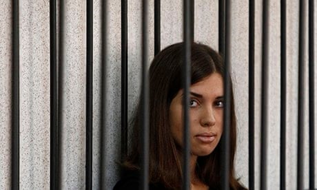 Pussy Riot Naked - Pussy Riot detainee accuses Russian officials of imposing illegal isolation  | Pussy Riot | The Guardian