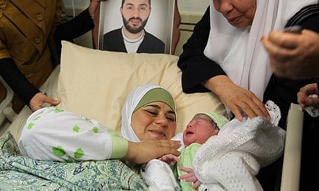 first gaza prison baby on way