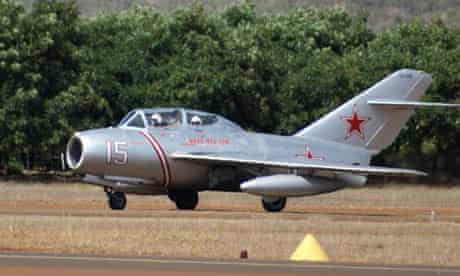 A Russian MiG-15 