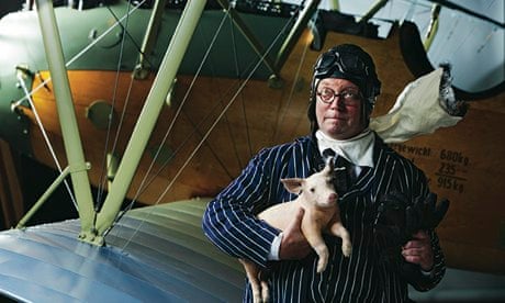 Fergus Henderson at the Royal Air Force Museum, London NW9.
