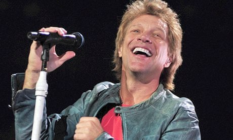 Jon Bon Jovi in concert in Los Angeles