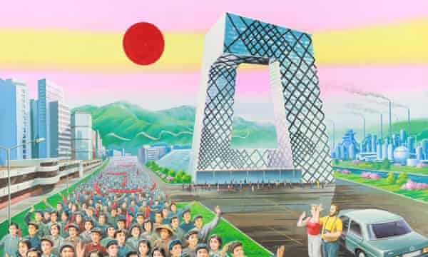 Propaganda Artists From North Korea Paint A Rose Tinted China