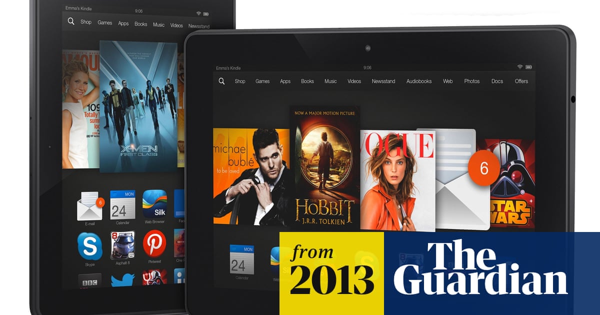 amazon s kindle fire hdx android tablets hit the uk from 199 amazon the guardian