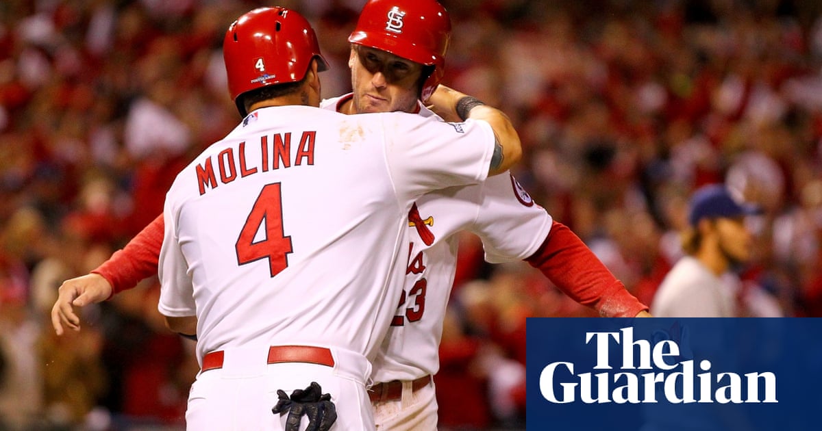 St Louis Cardinals head to the World Series after demolishing Dodgers 9-0 | Sport | The Guardian