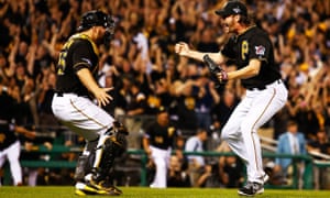 The Pittsburgh Pirates are moving on to face the St Louis Cardinals in the National League Divisional Series after defeating the Cincinnati Reds 6-2 in the NL Wild Card Game.