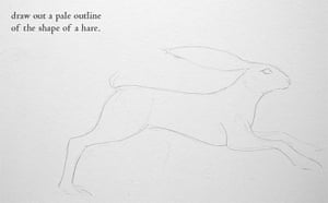 How to draw a hare:  
