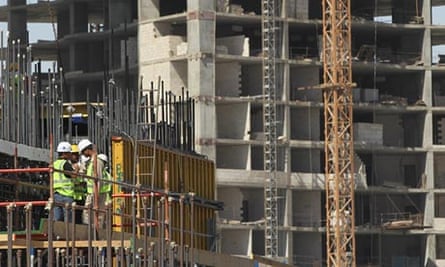 Qatar construction site