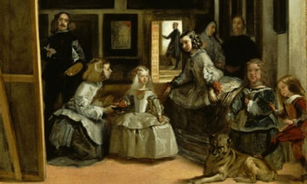 Caganer Las Meninas of Velázquez