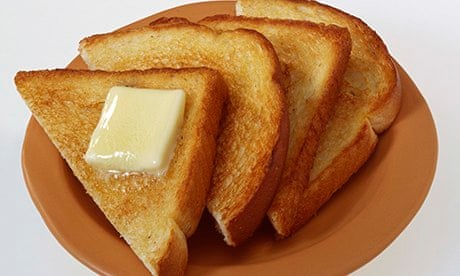 Toast and butter