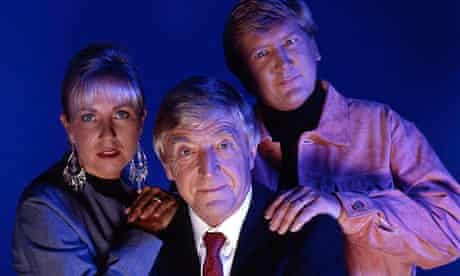 Mike Smith, Sarah Greene and Michael Parkinson in Ghostwatch